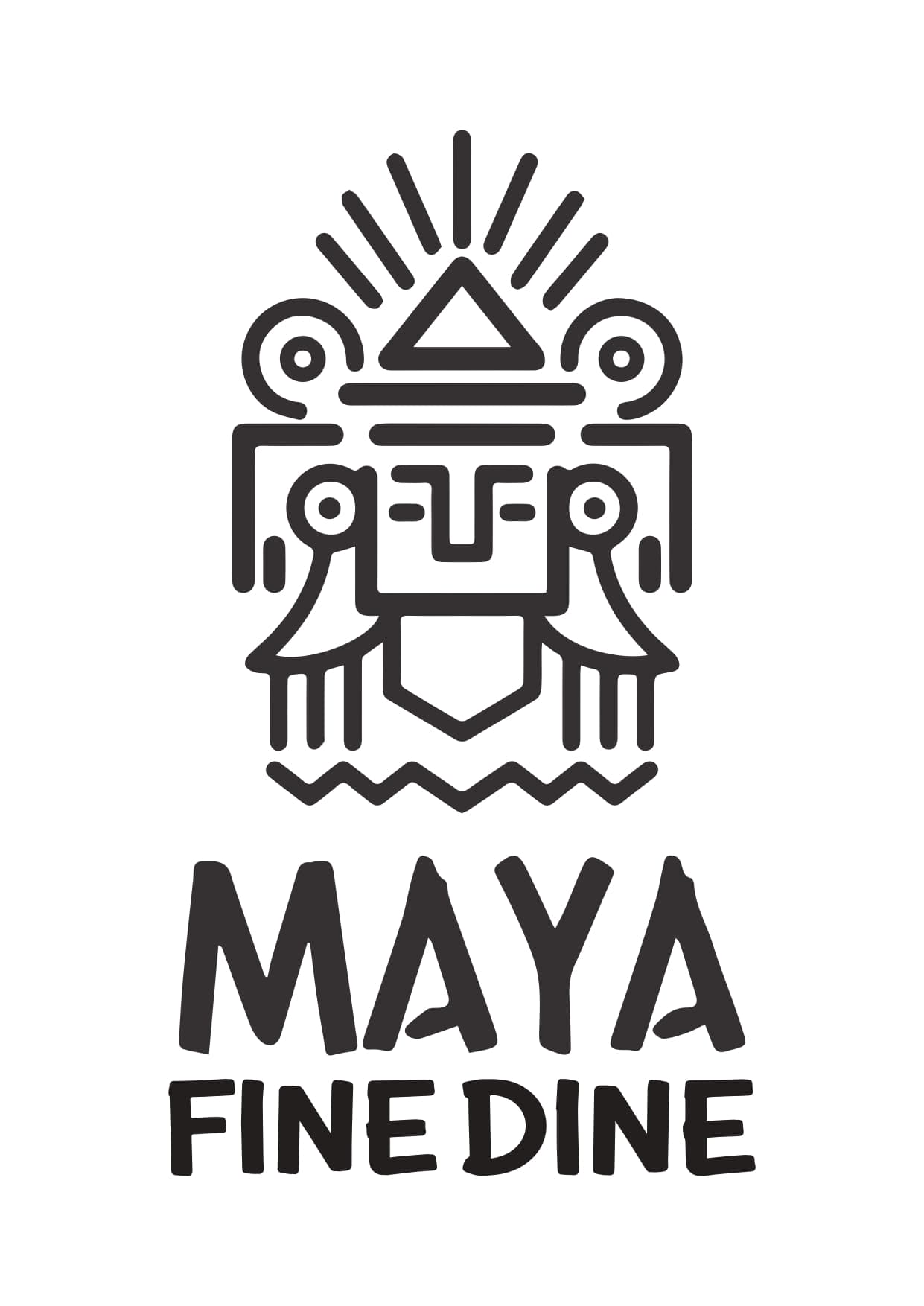 Maya Fine Dine logo